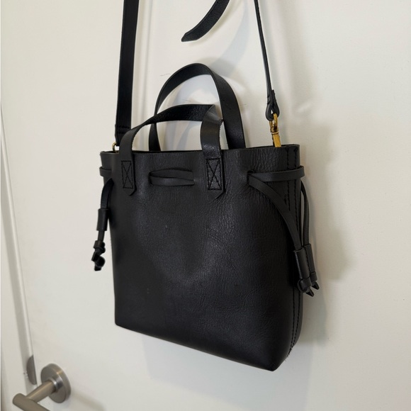Madewell Black Leather Small Crossbody Bag - Picture 3 of 8